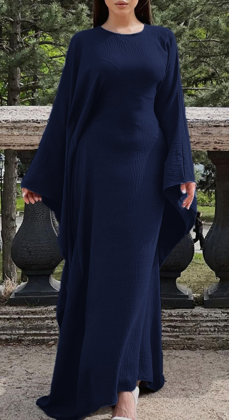 Solid Color Long Sleeve Maxi Dress β Refined & Stylish