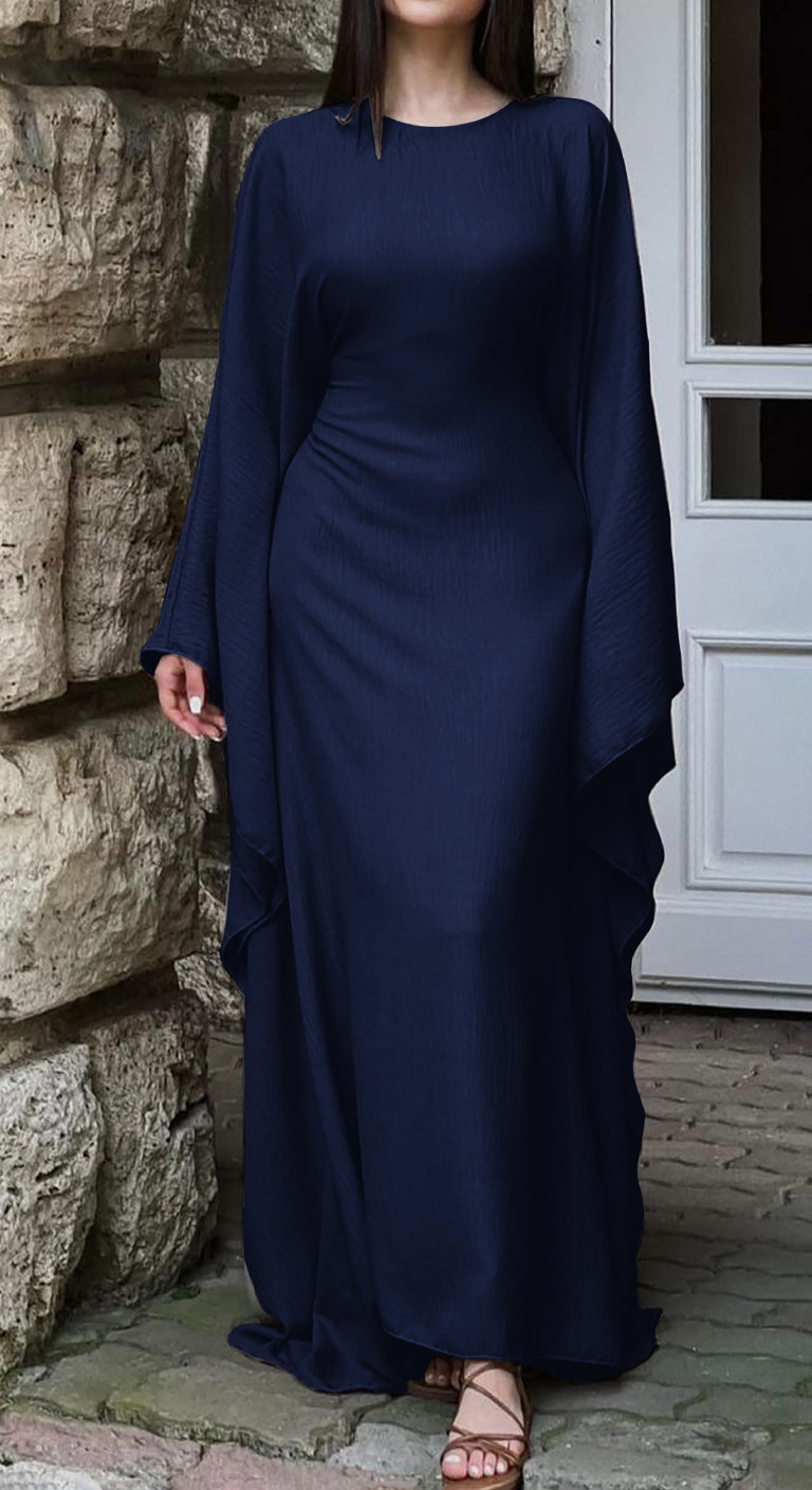 Solid Color Long Sleeve Maxi Dress β Refined & Stylish
